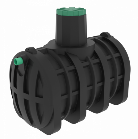 Пластиковая подземная емкость 2500 л с горловиной