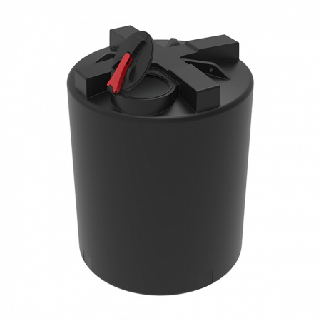 Емкость T 3000л с откидной крышкой (107.3000.119.000, черный)