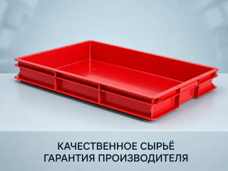Ящик (лоток) кондитерский 600х400х75 сплошной