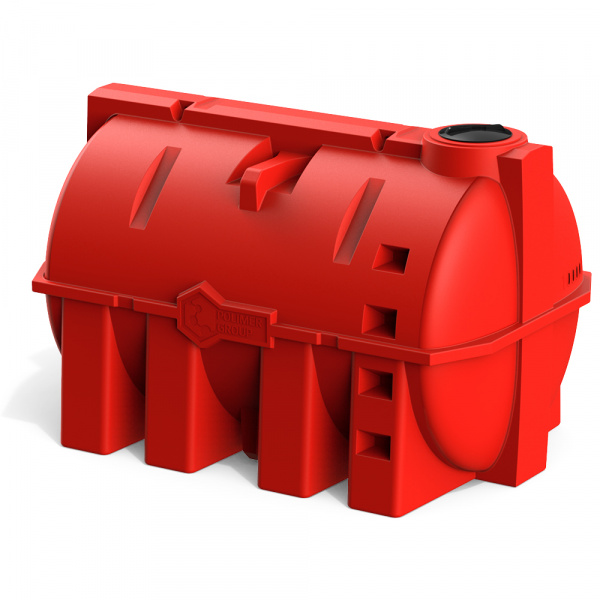 Горизонтальная емкость G-10000 (TG10000S5, красный)