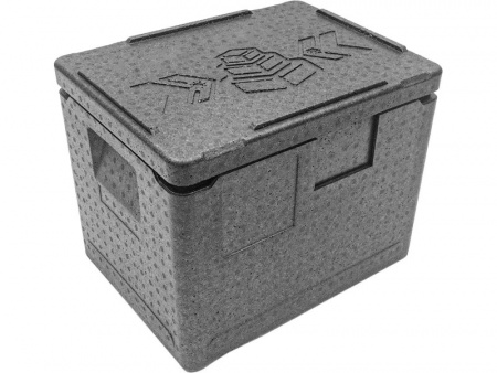 Термоконтейнер 400х300х320 22 л из ударопрочного вспененного полипропилена плотность 40 кг/м3