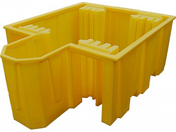 Емкость для отходов для еврокуба без решетки с дозатором, арт.ПдО К1Д