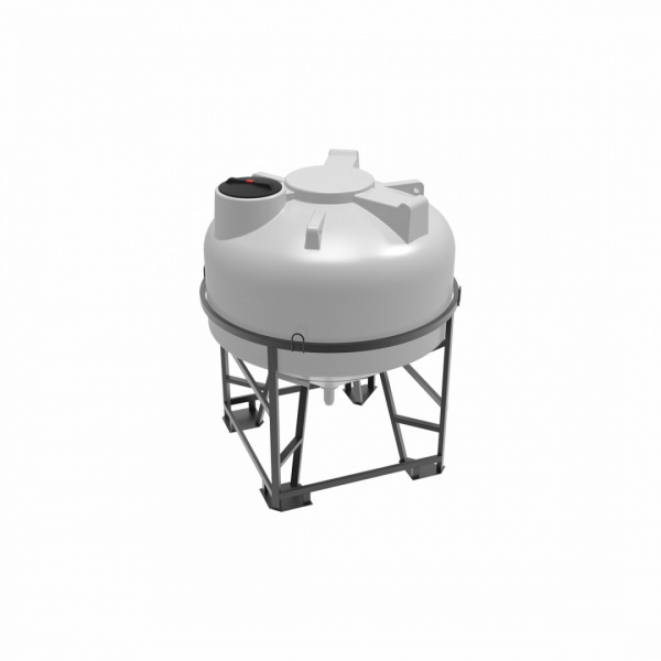 Емкость ЦКТ 3000л с патрубком 90 мм в обрешетке