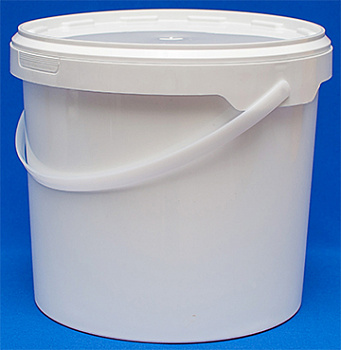 Ведро пластиковое 10 л с крышкой
