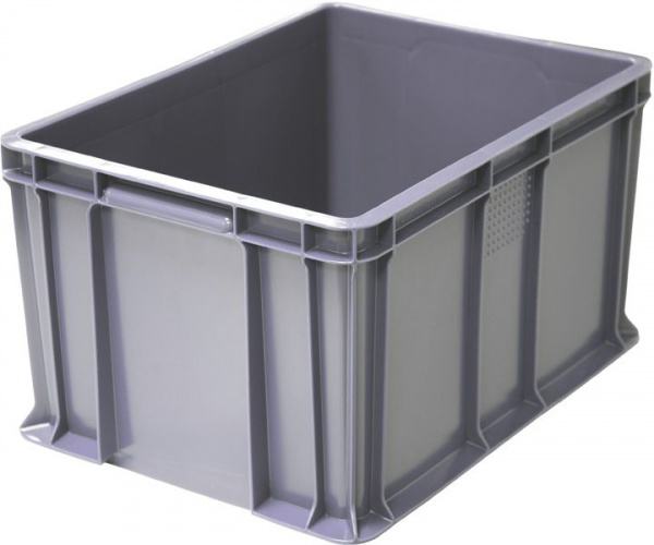 Ящик пластмассовый 400х300х230 арт 703.03.02 сплошной, с внешней ручкой Ящик пластмассовый 400х300х230 арт 703.03.02 сплошной, с внешней ручкой