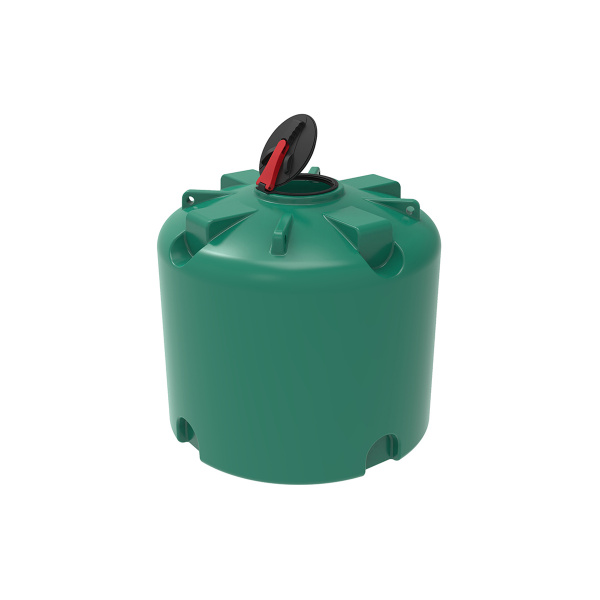 Емкость TR 3000 с откидной крышкой (107.3000.401.000, зеленый) Емкость TR 3000 с откидной крышкой (107.3000.401.000, зеленый)