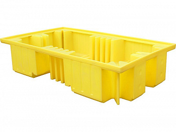 Емкость для отходов для 2х еврокубов без решетки, арт.ПдО К2 без решетки