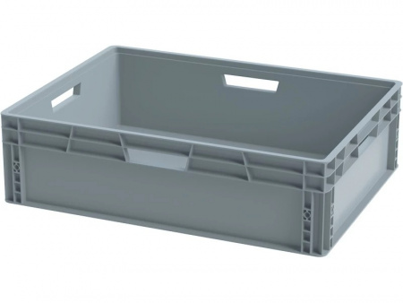 Ящик сплошной пластиковый SPK 800х600х230 мм объем 105.6 л