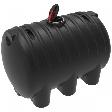 Емкость HR 8000л с откидной крышкой (101.8000.899.001, черный)