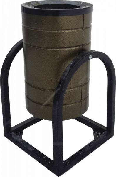 Урна уличная 320х370х550 бронзовая, арт.УП 20