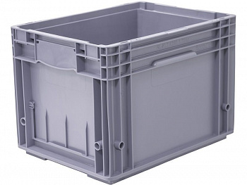 Ящик (контейнер) KLT 396х297х280 серый, арт 4280