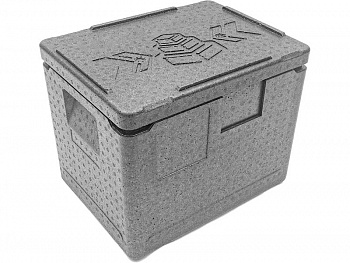 Термоконтейнер 400х300х320 22 л из ударопрочного вспененного полипропилена плотность 30 кг/м3