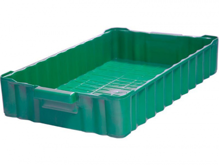 Ящик рыбный 788х470х138 арт 213 сплошной (23059, зеленый)