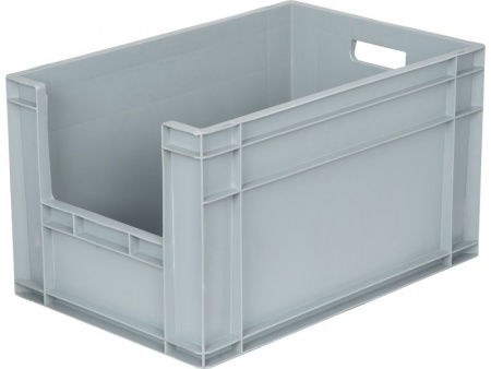 Ящик п/п 600х400х340 с вырезом, с ручками, дно с усилением B-4634, арт.811-А.01 Ящик п/п 600х400х340 с вырезом, с ручками, дно с усилением B-4634, арт.811-А.01