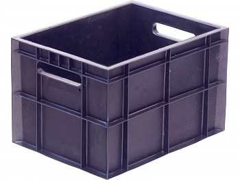 Ящик молочный Финпак 400х300х260 арт 303 сплошной Ящик молочный Финпак 400х300х260 арт 303 сплошной