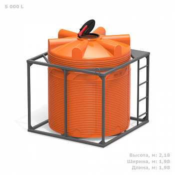 Кассета одинарная с емкостью V 5000 КАС