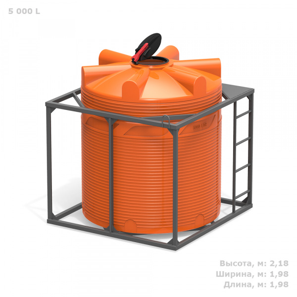 Кассета одинарная с емкостью V 5000 КАС