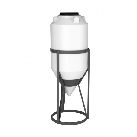 Емкость ФМ 240л под плотность до 1.5 г/см³ в обрешетке (121209.0074.100.000, белый)