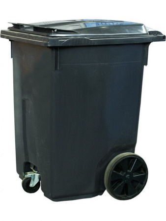Мусорный контейнер на 3-х колёсах (370 л), арт.MGB-370 (3) (05012, серый)