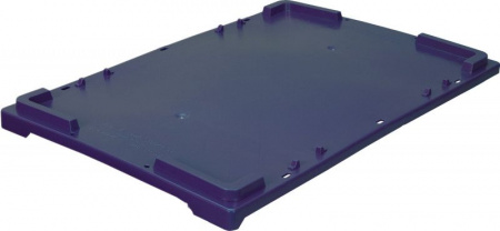 Крышка для конусных ящиков 600х400 мм, арт 503 морозостойкая (01380, синий мороз.)