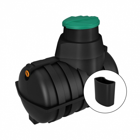 Септик "Rostok" Загородный с насосным отсеком (614.0000.899.1, черный) Септик "Rostok" Загородный с насосным отсеком (614.0000.899.1, черный)