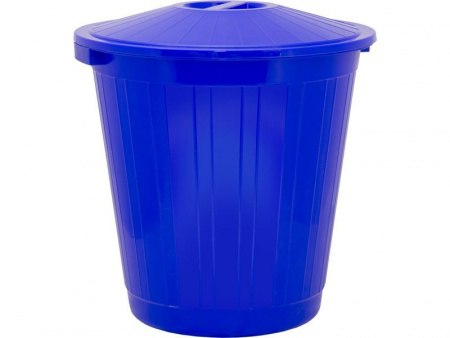 Бак с крышкой (70 л), арт.МБ-70  с крышкой (05597, синий)