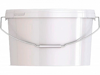 Ведро пластиковое 11,3 литра овальное