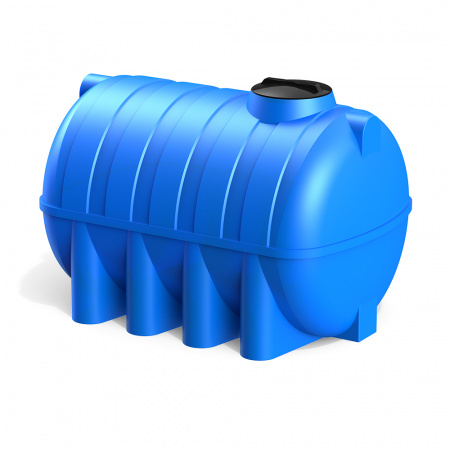 Горизонтальная емкость G-2500 (TG2500S13, синий)