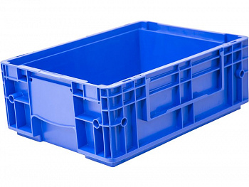 Ящик (контейнер) KLT 396х297х147 голубой арт 4147 RL-KLT