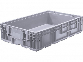 Ящик (контейнер) KLT 594х396х147,5 серый, арт 6415