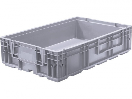 Ящик (контейнер) KLT 594х396х147,5 серый, арт 6415