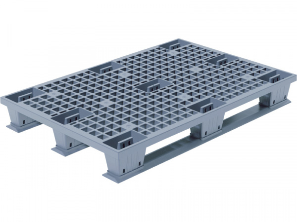 Паллет пластиковый перфорированный на полозьях 1200х800х150, арт. TR 1208 LPS