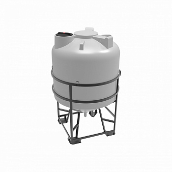 Емкость ЦКТ 5000л с патрубком 90 мм в обрешетке Емкость ЦКТ 5000л с патрубком 90 мм в обрешетке
