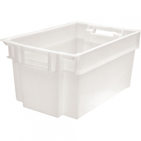 Ящик пластиковый 600х400х300 арт 901 сплошной вкладываемый (мороз.)