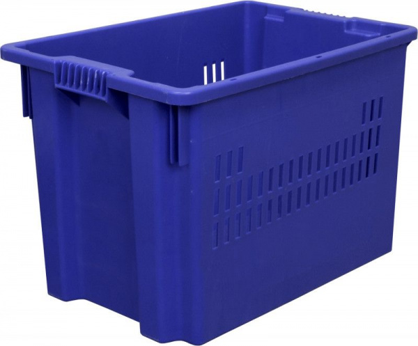 Ящик вкладываемый 600х400х400 арт 606 перфорированный, дно сплошное