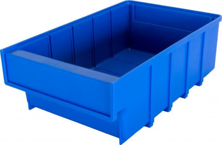 Ящик п/п 300x185x100 синий, арт.6002