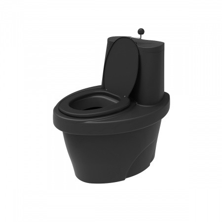 Торфяной туалет "Rostok" (206.1000.899.0, черный)