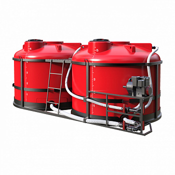 Кассета 10м³ TRF (ПОЛНЫЙ слив) для КАС/ЖКУ КСЗПG2