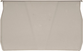 Разделитель по ширине для ящика 5005 серый литьевой PP, арт.5005-2