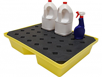 Емкость 800 х 605 х 170  с решеткой  на 40 литров, арт.ПдО 40 с решеткой