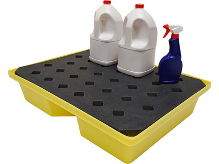 Емкость 800 х 605 х 170  с решеткой  на 40 литров, арт.ПдО 40 с решеткой