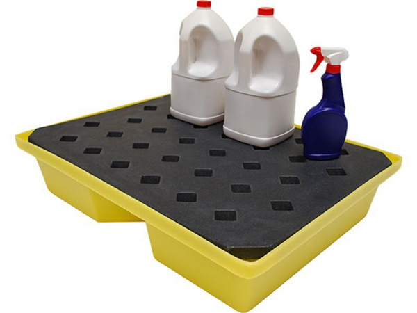 Емкость 800 х 605 х 170  с решеткой  на 40 литров, арт.ПдО 40 с решеткой