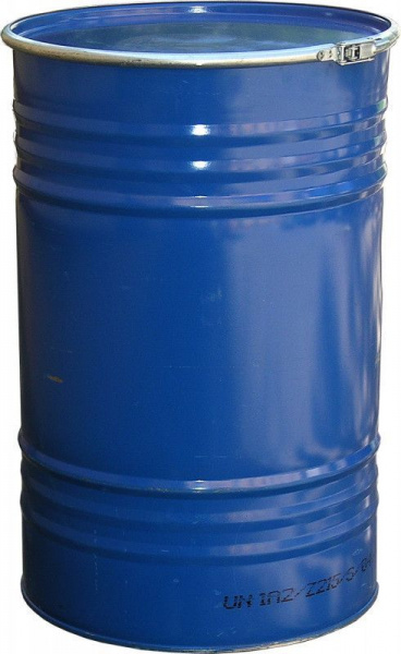 Бочка стальная 100 л с крышкой на обруче Бочка стальная 100 л с крышкой на обруче