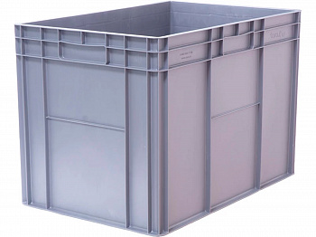 Ящик сплошной пластиковый 600x400x420