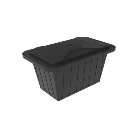 Ванна пластиковая K 400 л с крышкой (черный, 121207.0400.899.000)