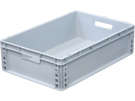 Ящик сплошной пластиковый SPK 600х400х170 мм объем 40.8 л Ящик сплошной пластиковый SPK 600х400х170 мм объем 40.8 л