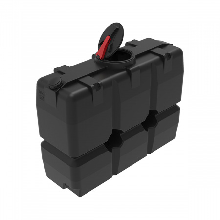 Емкость SK 2000л с откидной крышкой (105.2000.899.000, черный)