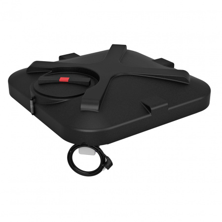 Бак для душа "Rostok" 150 л с подогревом (201.1500.899.1, черный)