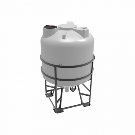Емкость ЦКТ 5000л с патрубком 160 мм в обрешетке (121209.5000.001.003, белый) Емкость ЦКТ 5000л с патрубком 160 мм в обрешетке (121209.5000.001.003, белый)