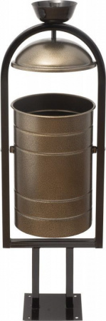 Урна уличная бронзовая 1010х330х280, арт.УСП 20 бронза